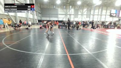 55 kg Cons. Rd Of 16 - Amelia Adams, Rabid Dawg vs Nadia Thomas, Cardinal WC