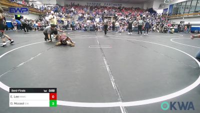 52 lbs Semifinal - Easton Lee, Red Ryder Wrestling Club vs Owen Mccool, Elgin Wrestling