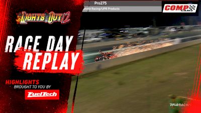 Big Crash in Q1 of Pro 275 at Lights Out 12 at SGMP