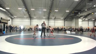 100 lbs Semifinal - Brody Compau, Michigan Premier WC vs Atticus Salinas, Gold Rush Wrestling