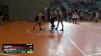 128 lbs Round 3 - Ty Sisson, Hoover vs Andy Maroyka, St. John Paul II