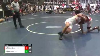 195 lbs Round 1 (6 Team) - Amari Richardson, MI Mafia White vs Caleb Boettcher, Impact WC Grey