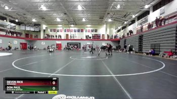 285 lbs Cons. Round 4 - Don Paul, Ouachita Baptist vs Devon Rice, Newberry