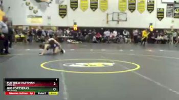 150 lbs Consolation Bracket - Gus Fortseras, Tallmadge vs Matthew Huffman, Stow, OH