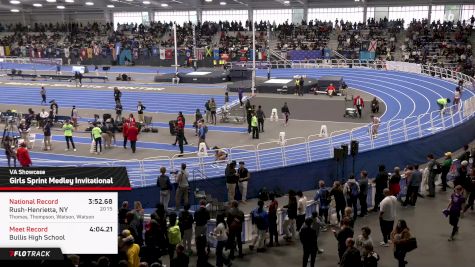 High School Girls' Sprint Medley Relay, Finals 1