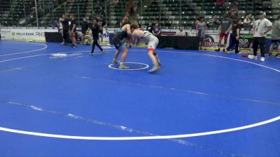 215 lbs Cons. Semis - Kamdyn Kraklio, Eastern Iowa Wrestling Club vs Brendan Lamfers, Mwtc
