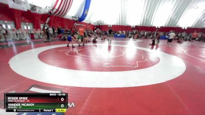 92-95 lbs Round 1 - Vander McAvoy, Geneseo vs Ryker Spike, Mora Mustangs