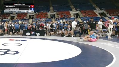 215 lbs Champ. Rd Of 64 - Liam Haines, Ohio vs Joseph Giordano, New Jersey