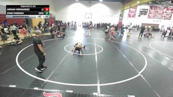 120 lbs Quarterfinal - John Paredes, South Hills High School Wrestl vs Adrian Hernandez, Canyon Springs