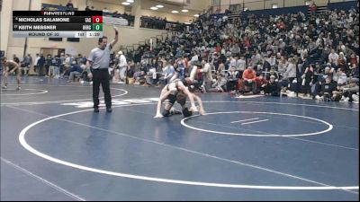 133 lbs Round Of 32 - Nicholas Salamone, Easton vs Keith Messner, Berks Catholic