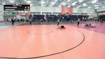 184 lbs Semifinal - Jamie Evarts, Williams College vs Nicholas Smith, RIT