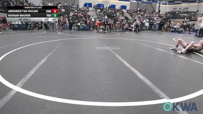 105 lbs Semifinal - Paezlie Kerr, F-5 Grappling vs Brailyn Schroeder, Kingfisher YellowJackets