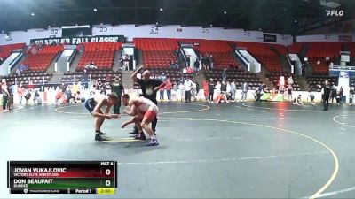 160 lbs 7th Place Match - Don Beaufait, Dundee vs Jovan Vukajlovic, Victory Elite Wrestling