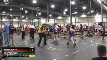 115 lbs Round 1 (6 Team) - Shayne Boutte, Steel Valley vs Kooper Waugh, Team Iowa Blue