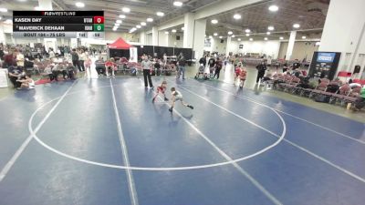 45 lbs Champ. Round 5 - Maverick DeHaan, Idaho vs Kasen Day, Utah