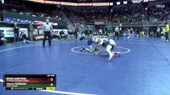 2A-120 lbs Cons. Round 2 - Ryan Hartwig, Clarion-Goldfield-Dows vs Mack Morgan, Eagle Grove