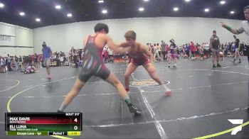 120 lbs Champ. Round 2 - Eli Luna, Tribe Wrestling Club vs Max Davis, Beastworks