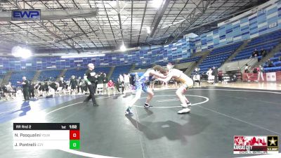 150-B lbs Rr Rnd 2 - Nicholas Pasqualini, Young Guns Nashville Wrestling vs Joseph Pontrelli, Izzy Style Wrestling