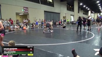 110 lbs Round 4 (6 Team) - Mylee Goodwin, TN AAU- Havok vs Fallon Dames, Feelin Peachy