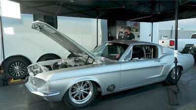 Chris Cantrell Shows Off Beautiful '67 Mustang At Lights Out 12