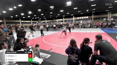 109 lbs Consi Of 32 #2 - Haleia Owens, Reign WC vs Nylah Elaban, Ainapaa Wrestling Team