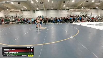 126 lbs Cons. Round 2 - James Vaskin, Thornton vs Kron Cartagena, Riverdale Ridge