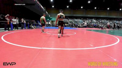 195 lbs Consi Of 16 #2 - Miguel Guillen, California Grapplers vs Wesley Graham, Burns Oregon
