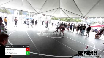 150 lbs Round Of 16 - Seth Silva, Reverence Grappling TC vs Lewis Fofanah, Poway Elite