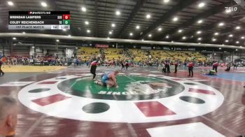 215 lbs 1st Place Match - Colby Reichenbach, Team Champs vs Brendan Lamfers, Sioux Center Riptide