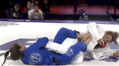 Luiza Monteiro Hits Savage Toehold Finish From 50/50