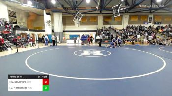 160 lbs Round Of 16 - Dante Bouchard, Brookfield vs Gabriel Hernandez, Plainville