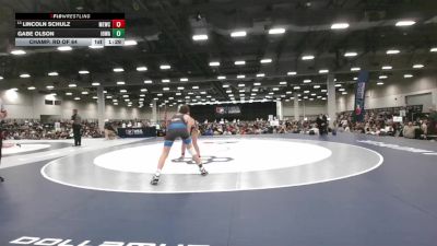 113 lbs Champ. Rd Of 64 - Lincoln Schulz, MN Elite Wrestling Club vs Gabe Olson, Iowa