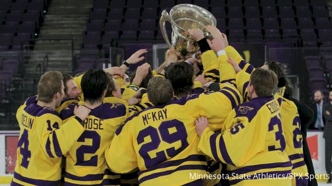 Trophy Wars: MacNaughton vs Beanpot As Minnesota State Wins The WCHA