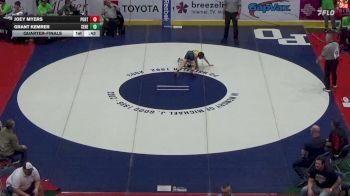82 lbs Quarterfinal - Joey Myers, Portage vs Grant Kemrer, Seneca Valley