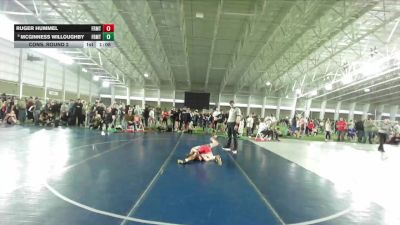 75 lbs Cons. Round 2 - Ruger Hummel, Northside Wrestling Club vs McGinness Willoughby, Northside Wrestling Club