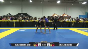 Emily Elizabeth Jones vs Marina Dos Santos Albino 2026 Pan IBJJF Jiu-Jitsu No-Gi Championship
