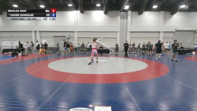 150 lbs Cons. Semis - Nikolas Gray, Wellington vs Xavier Gonzalez, C2x