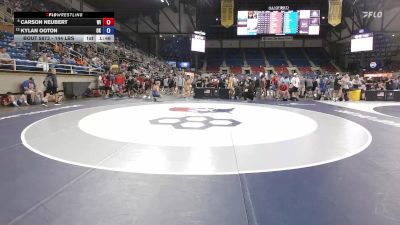 144 lbs Champ. Rd Of 16 - Carson Neubert, WI vs Kylan Ooton, OK