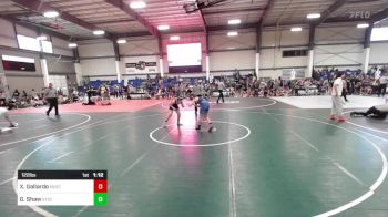 122 lbs Rr Rnd 2 - Xavier Gallardo, Mustang WC vs Gabriel Shaw, Steelclaw WC