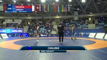 45 kg Repechage #2 - Malkhazi Khelaia, Georgia vs Yusif Isparov, Azerbaijan