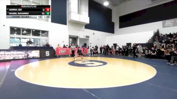 115 lbs Champ. Round 1 - Isabel Navarro, Shadow Hills vs Jianna Lee, La Canada