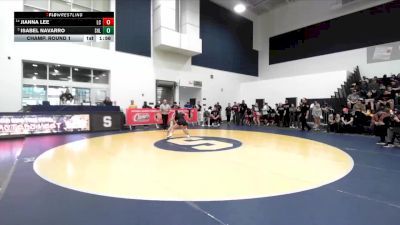115 lbs Champ. Round 1 - Isabel Navarro, Shadow Hills vs Jianna Lee, La Canada