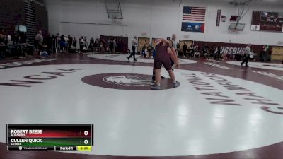 285 lbs Cons. Semi - Cullen Quick, Luther vs Robert Beese, Augsburg