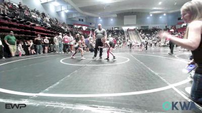 73 lbs Rr Rnd 2 - Kalisynn Meyer, HURRICANE WRESTLING ACADEMY vs Emyle Thompson, HURRICANE WRESTLING ACADEMY