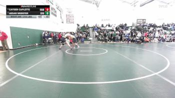 215 lbs Semifinal - Cayden Caplette, RHAM vs Aedan Webster, East Haven