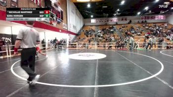 157 lbs Cons. Round 1 - Nicholas Martinez, Natrona County vs Ezra Horgen, Rock Springs