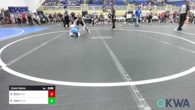 75 lbs Consolation - Sebastian Soto, Bartlesville Wrestling Club vs Kyce Dark, Raw Wrestling Club