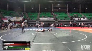 145 lbs Cons. Round 3 - Caleb Tidwell, Piedmont vs Taft Dempsey, New Hope HS