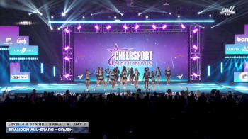 Brandon All-Stars - Crush [2026 L4.2 Senior - Small - A Day 2] 2026 CHEERSPORT National All Star Cheerleading Championship
