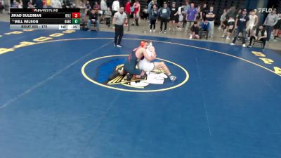 175 lbs Champ. Round 3 - Will Wilson, Unattached vs Jihad Suleiman, Unattached